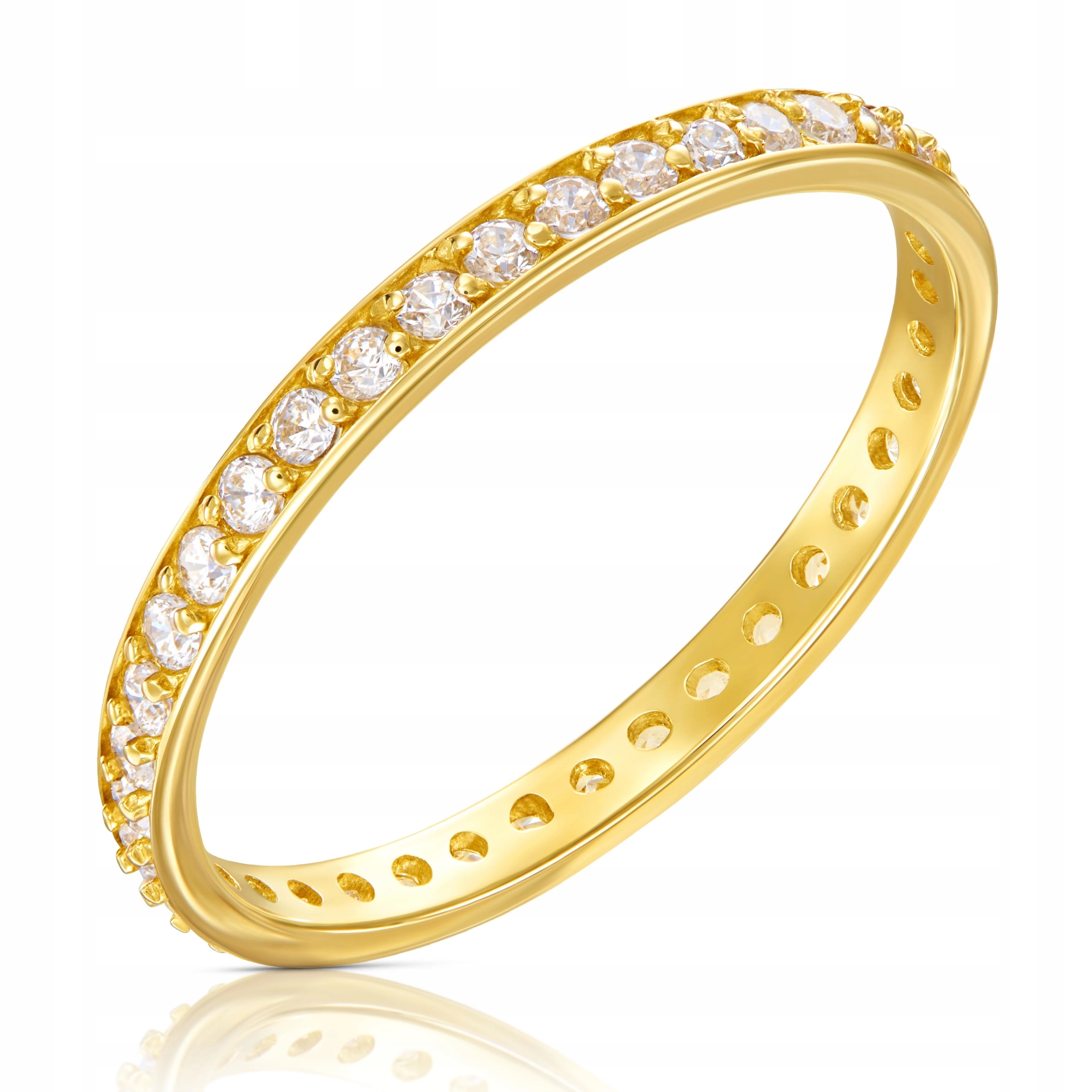 Zlatý Prstýnek s zirkony