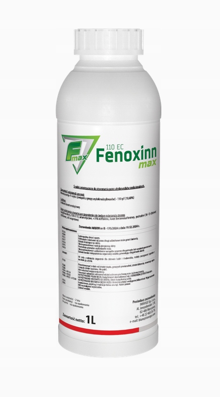 Fenoxinn Max 110EC 1L na Chwasty Jednoliścienne Miotłę Owies Głuchy 2/2028r