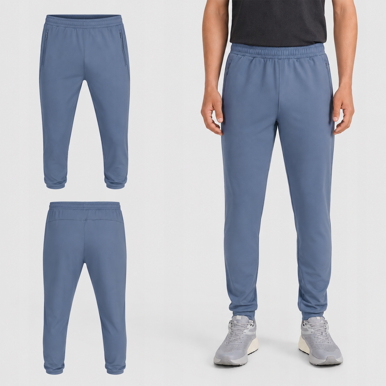 Spodnie Męskie Treningowe 4F Dresy Sportowe Szybkoschnące 3XL M1046 SS26