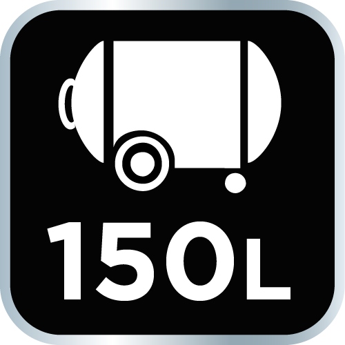 Kompresor olejowy 150l, 230V Napięcie zasilania 230 V