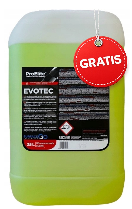ProElite Evotec 25L aktywna piana do mycia pojazdów