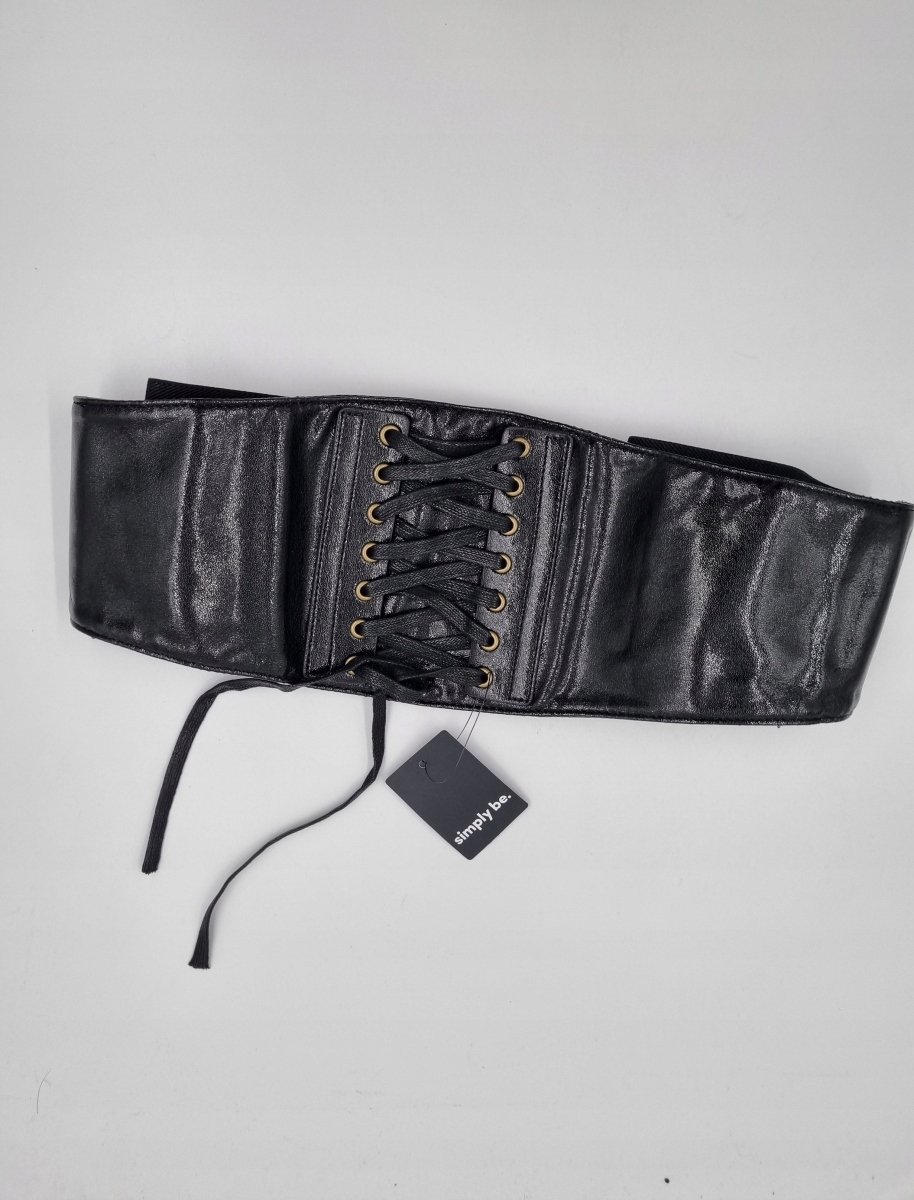 PAS CZARNY WIĄZANY 60/62 101