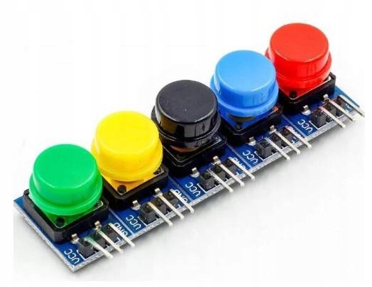 

Zestaw modułów przycisków Tact switch 5szt.