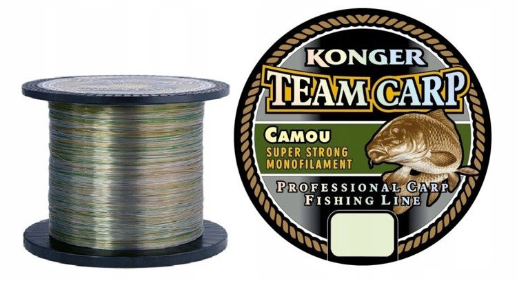 Żyłka Team Carp Camou Dark Grey 0.20/600 Konger