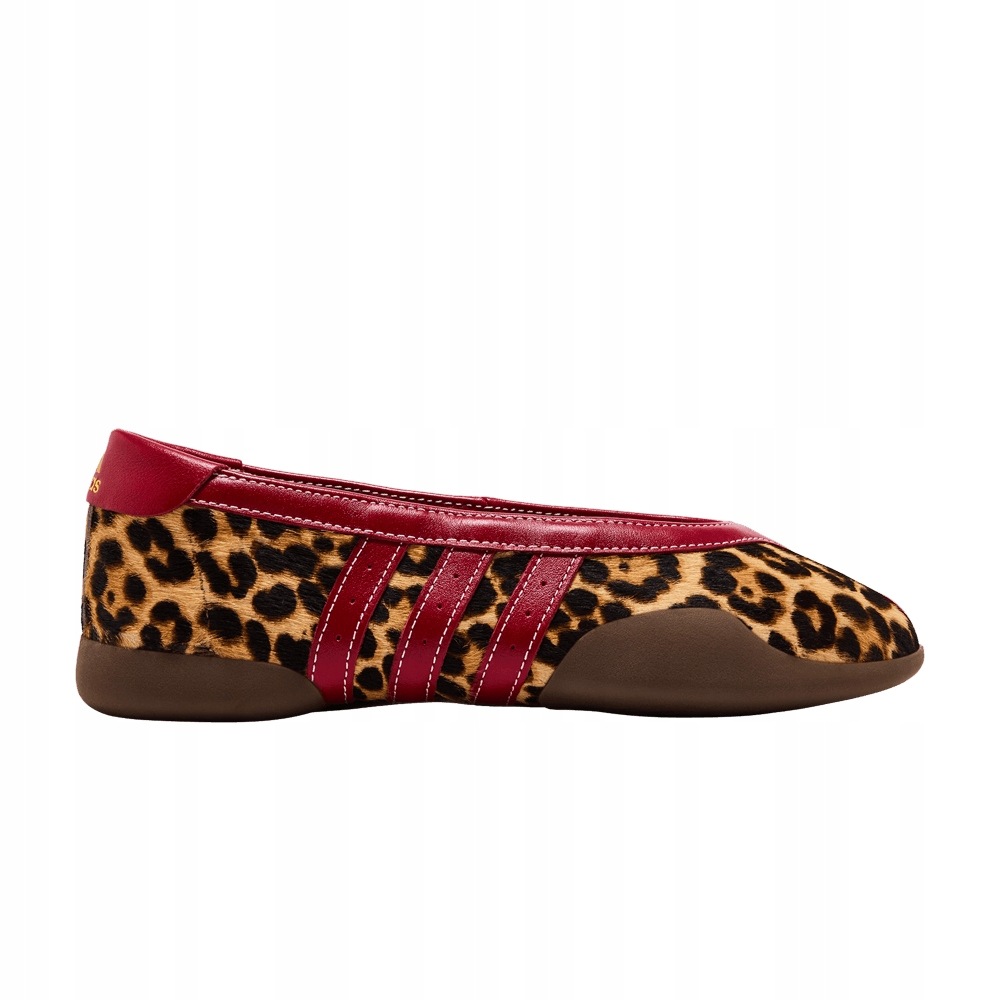 adidas Taekwondo Mei Ballet s potiskem leopardí kůže Team Victory Red (dámské)