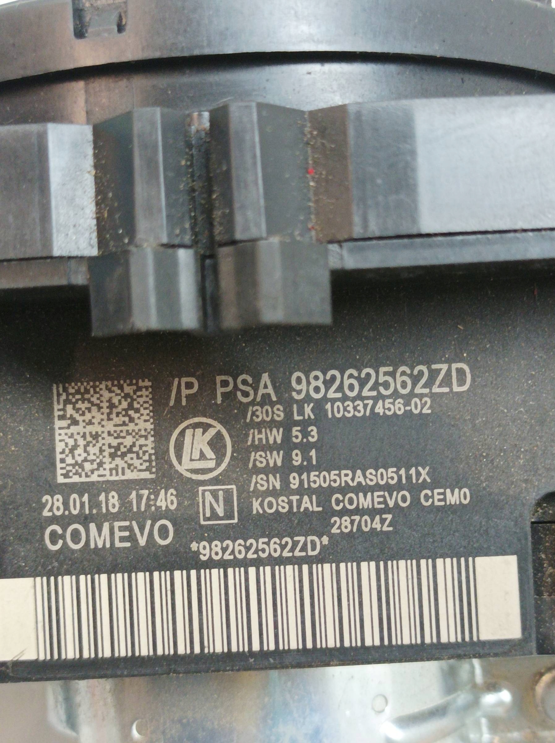 DEVIO LUCI TERGICRISTALLO TERGI 98262562ZD Toyota ProAce II (2016- )