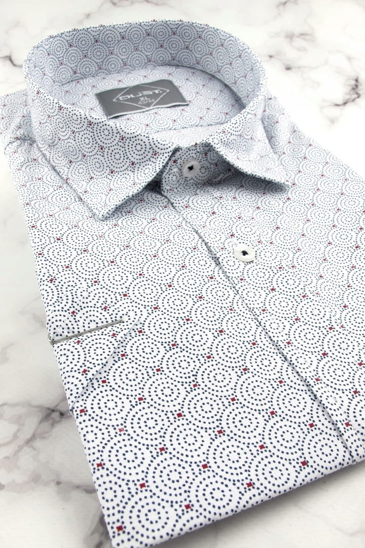 Duża Koszula Męska Elegancka Duże rozmiary P240 Rozmiar 3XL