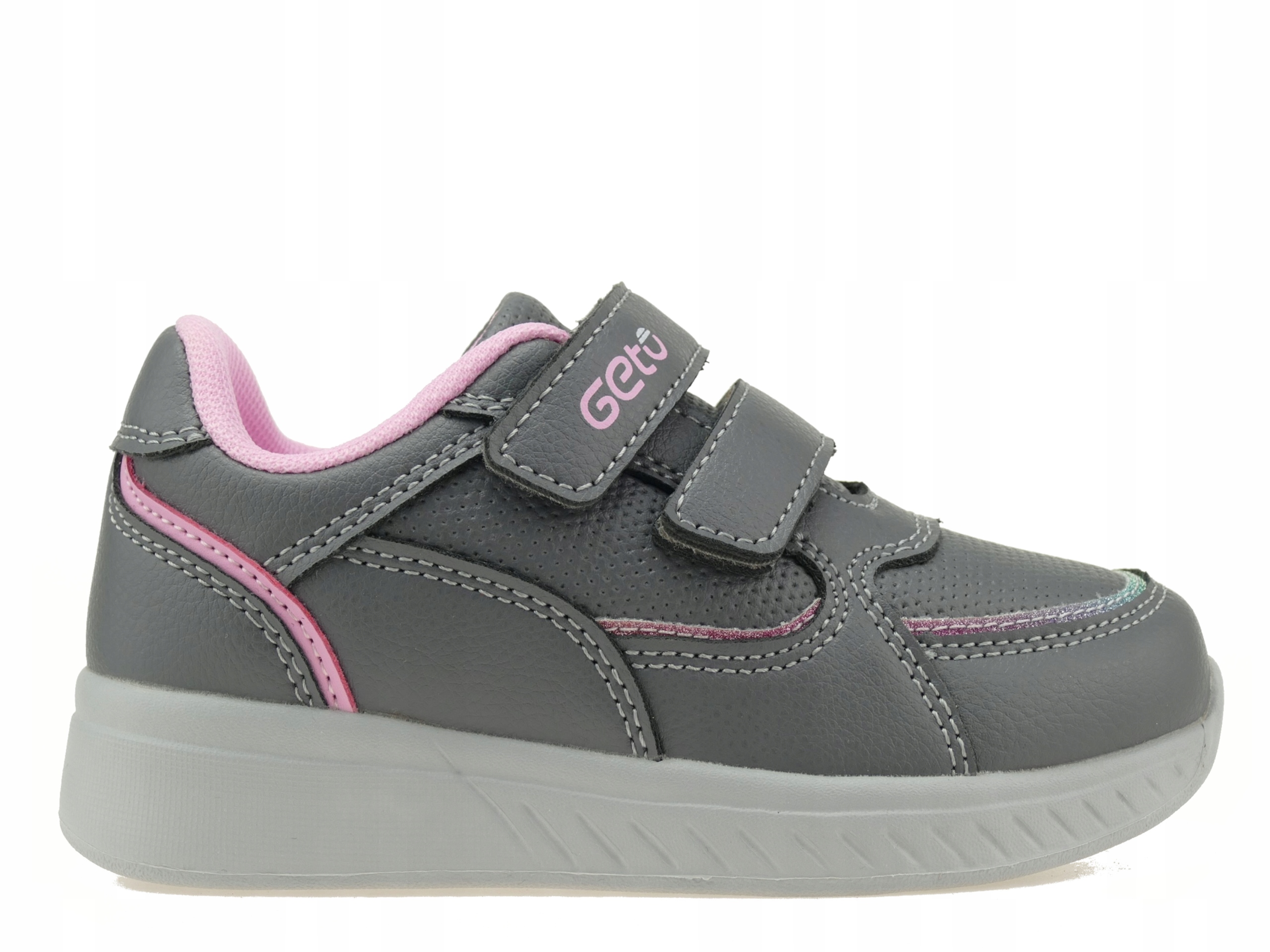 ADIDASY DZIEWCZĘCE BUTY DZIECIĘCE SPORTOWE TRAMPKI SZARE R. 34 Rozmiar (new) 34