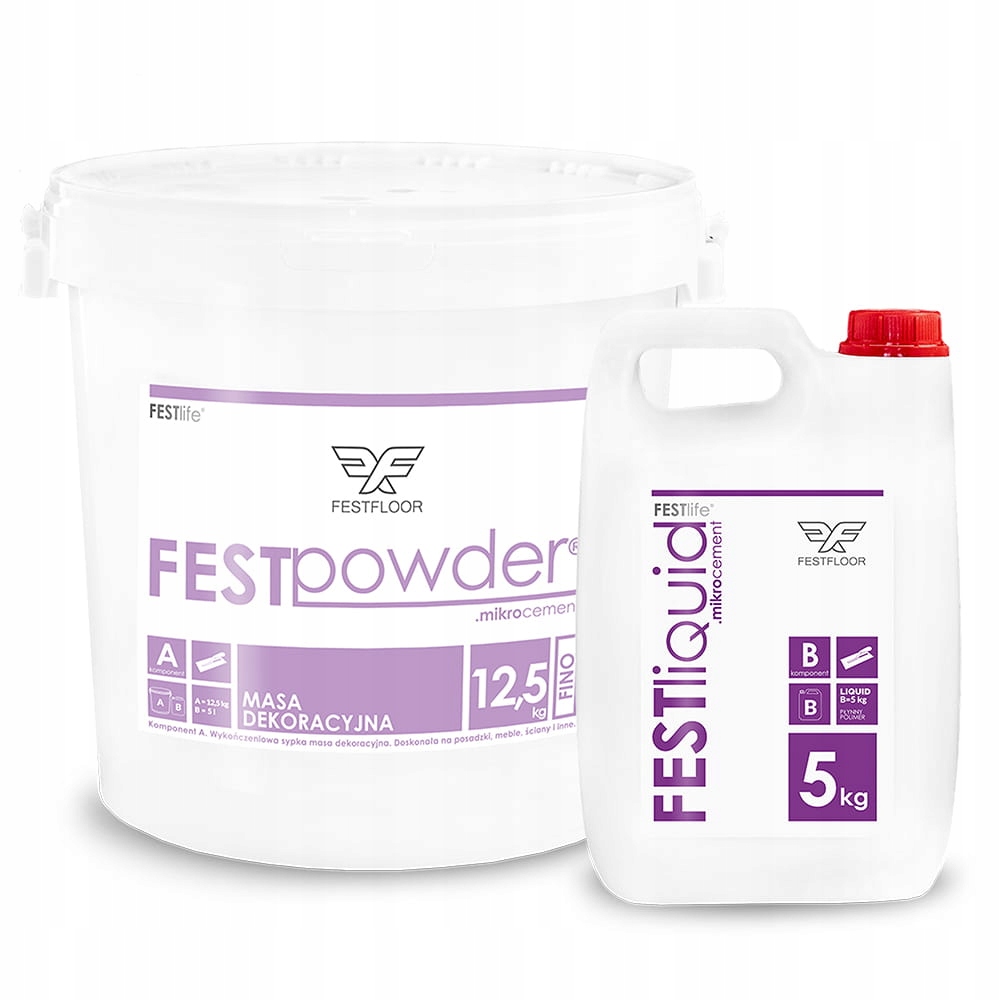 Festfloor Life Fino 17,5 kg – mikrocement na podlahy