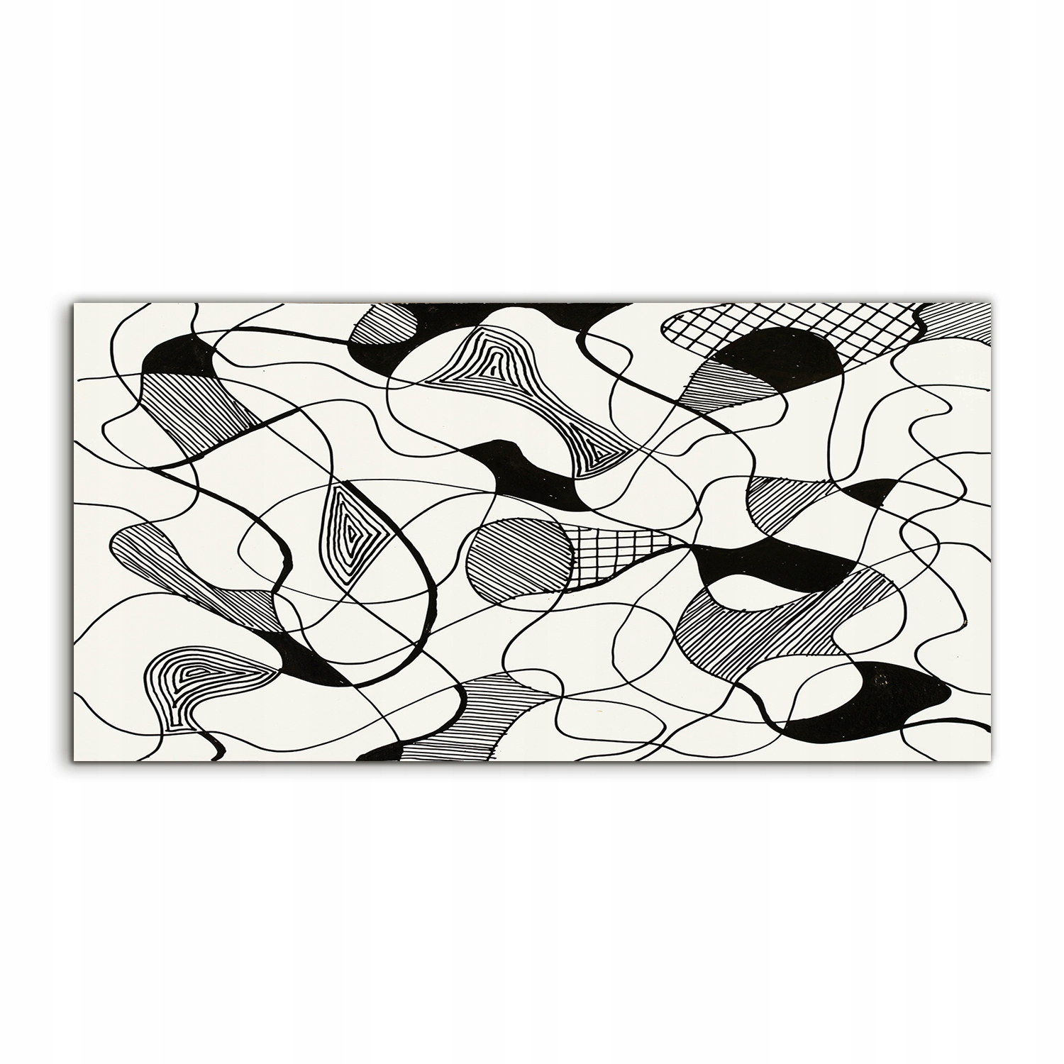 Fotoobraz 100x50 s potlačou Abstraktný atrament