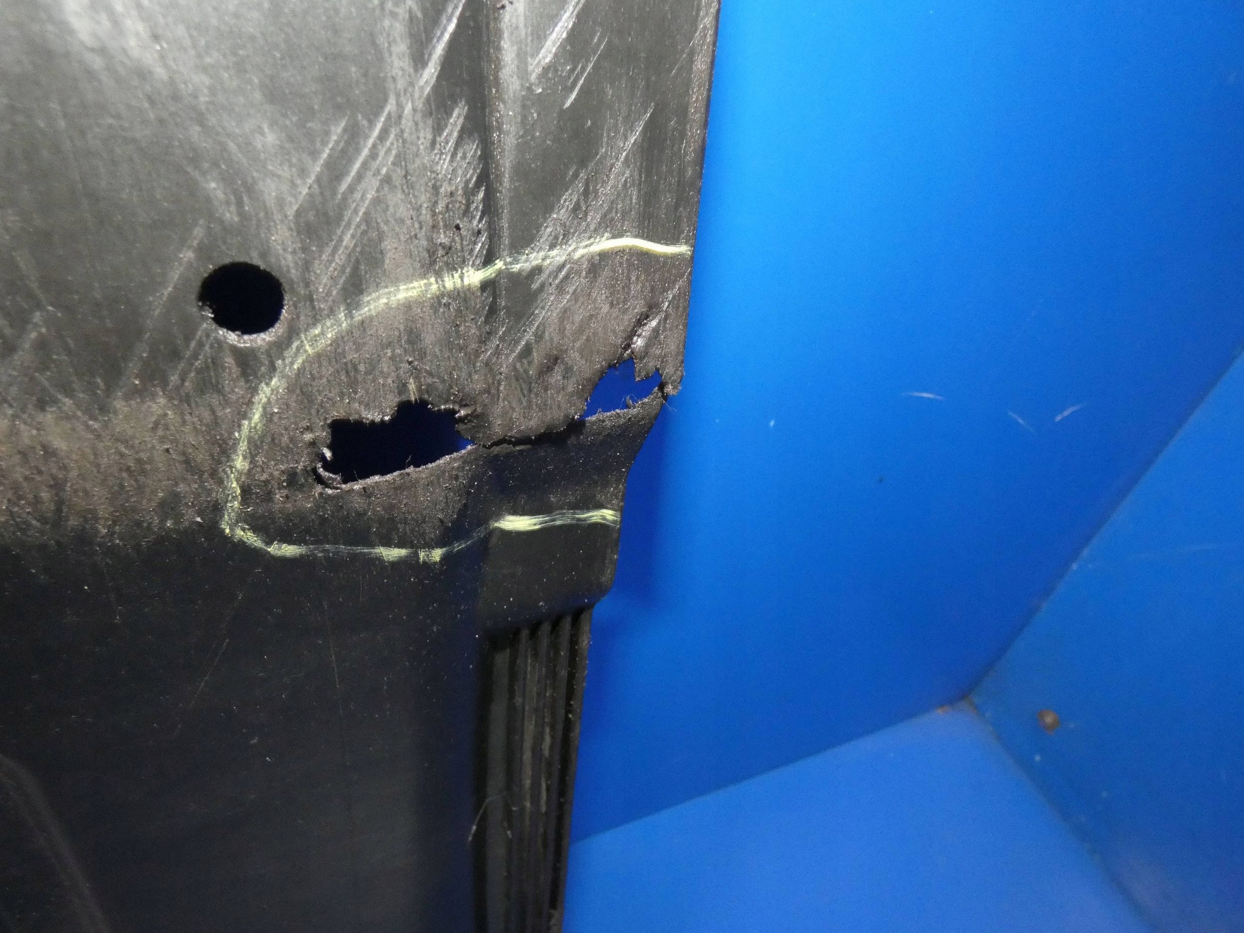 MERCEDES CLA W117 W176 W246 cover below engine floor