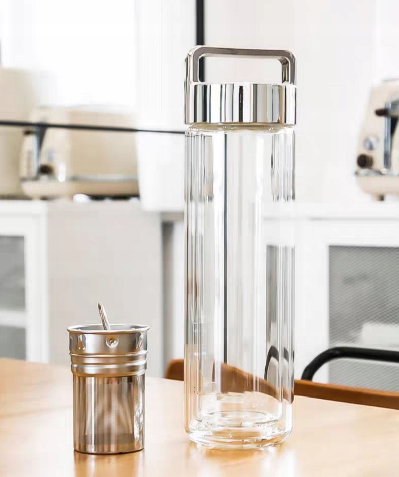 

Butelka Bidon do Herbaty z Zaparzaczem Termiczna