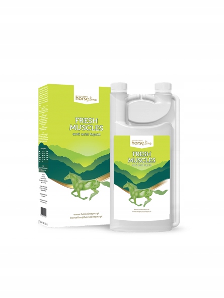 Odkyselovač Horse Line FreshMuscles tekutý 1000 ml
