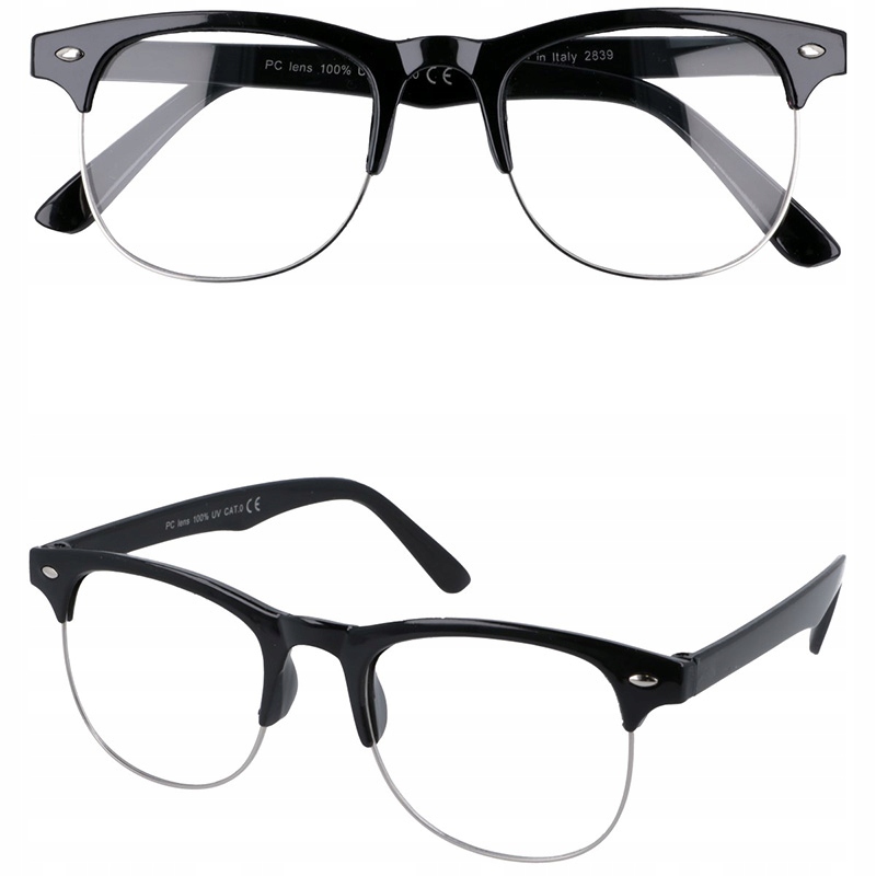 

Okulary zerówki kujonki nerdy