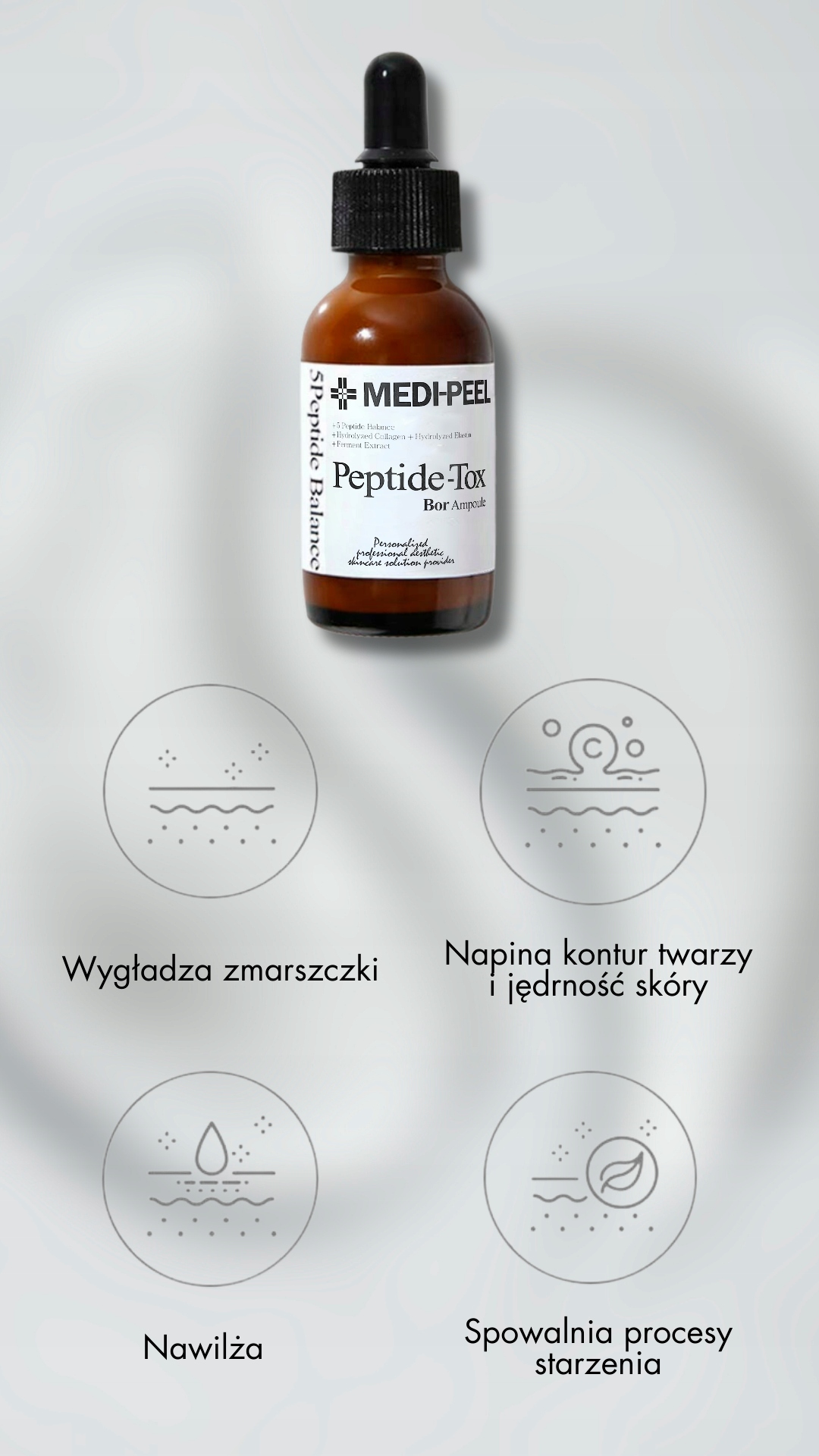 MEDI-PEEL Bor-Tox Peptide Ampoule 30 ml - serum przeciwstarzeniowe — 3