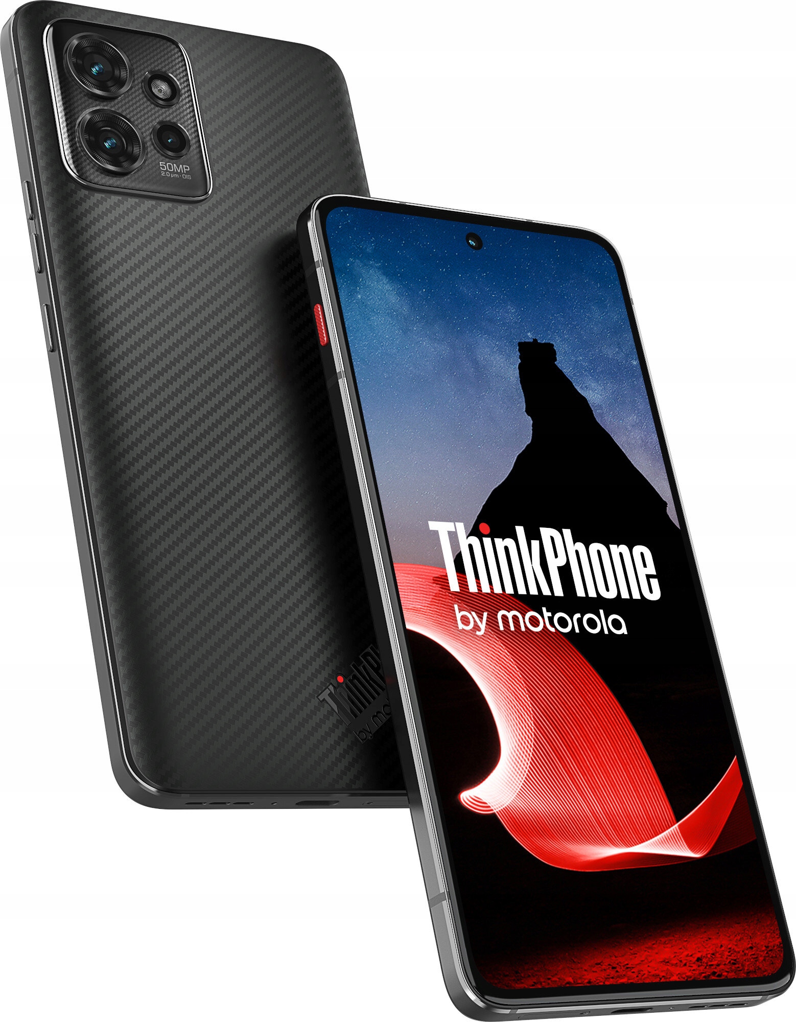 SMARTFON MOTOROLA THINKPHONE 8/256GB CARBON BLACK SNAPDRAGON P-OLED 144HZ Wbudowana pamięć 256 GB