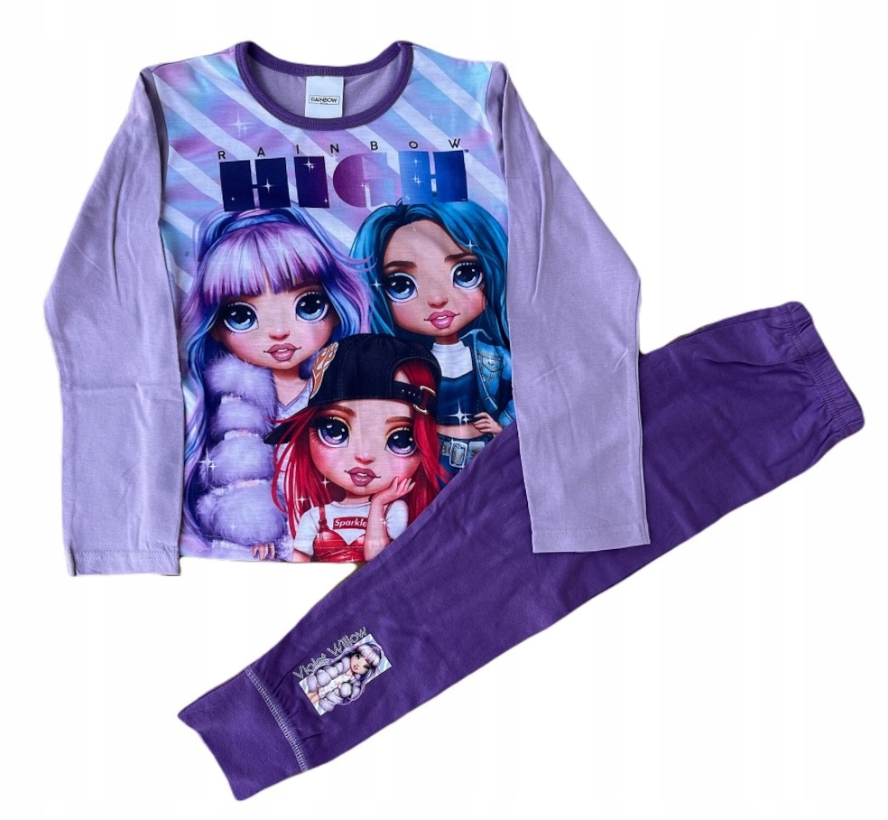 

Rainbow High Lalka Piżama Piżamka 5-6 Lat 116 Mga