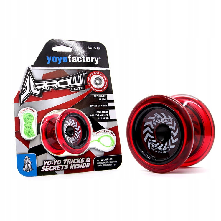 

Yoyo na początek YoYoFactory Arrow Czerwony