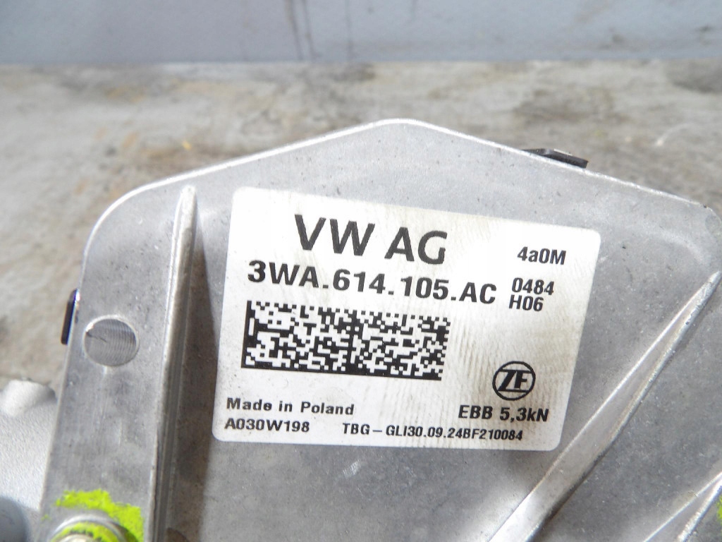SKODA SUPERB IV 4 2.0TSI servo bremsen 3WA614105AC