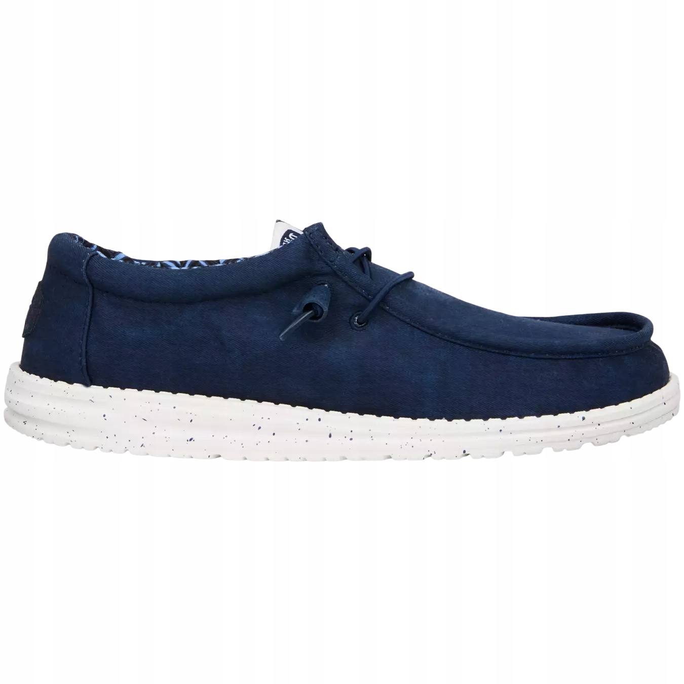 Pánské Boty Heydude Wally Stretch Canvas Mokasíny Na Léto Nazouvací Modré