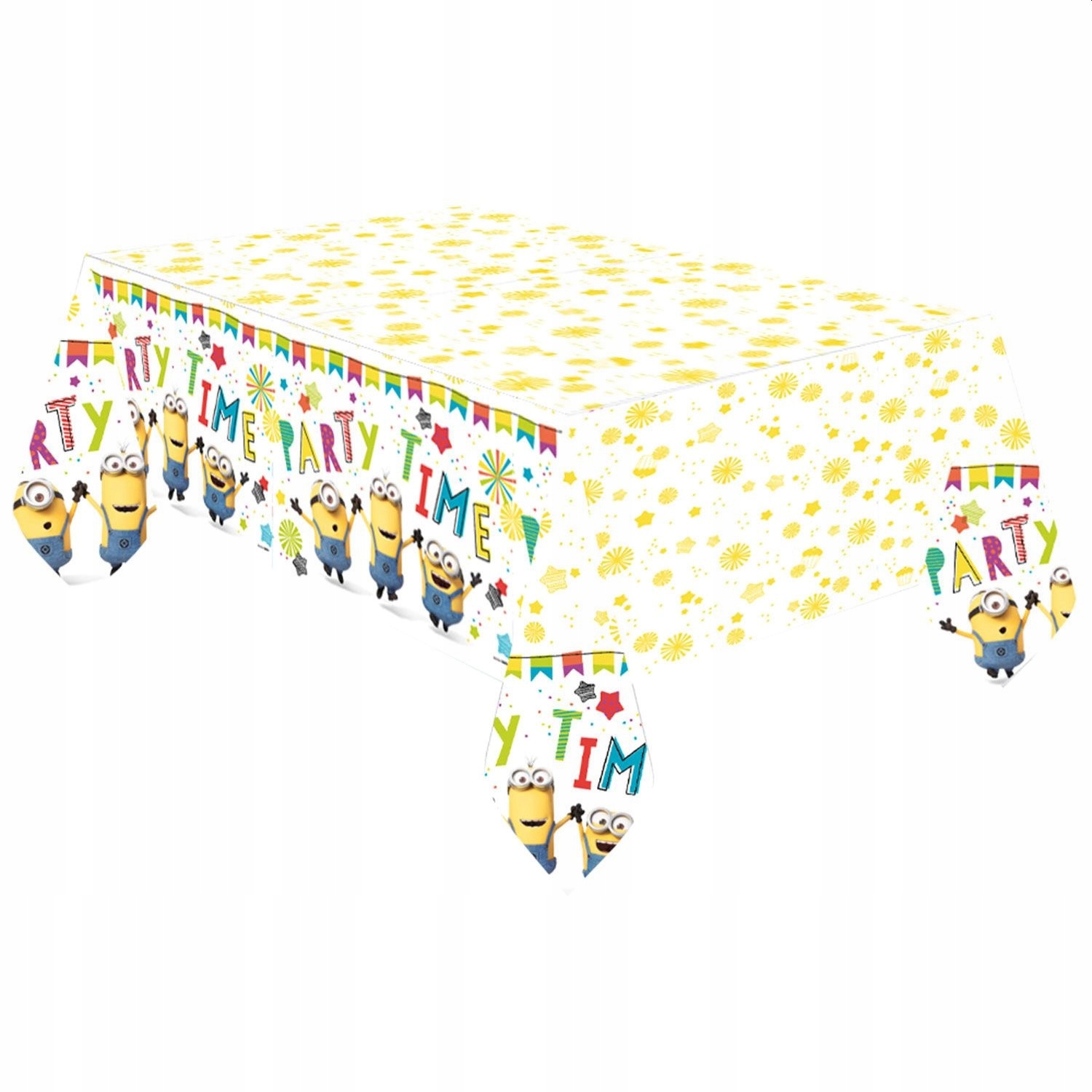 Obrus Papierowy Minionki - 120 x 180 cm