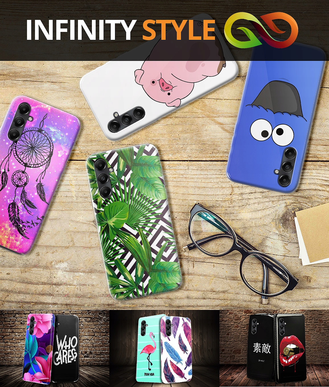 ETUI CASE OBUDOWA NA TELEFON DO SAMSUNG GALAXY A05S WZORY JAKOŚĆ Kod producenta 01SIL09398