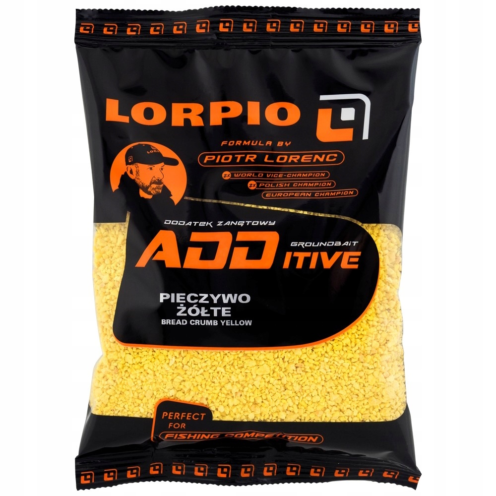 Dodatek Do Zanęt Lorpio Bułka Pieczywo Fluo Yellow Żółte 400g Na Leszcza