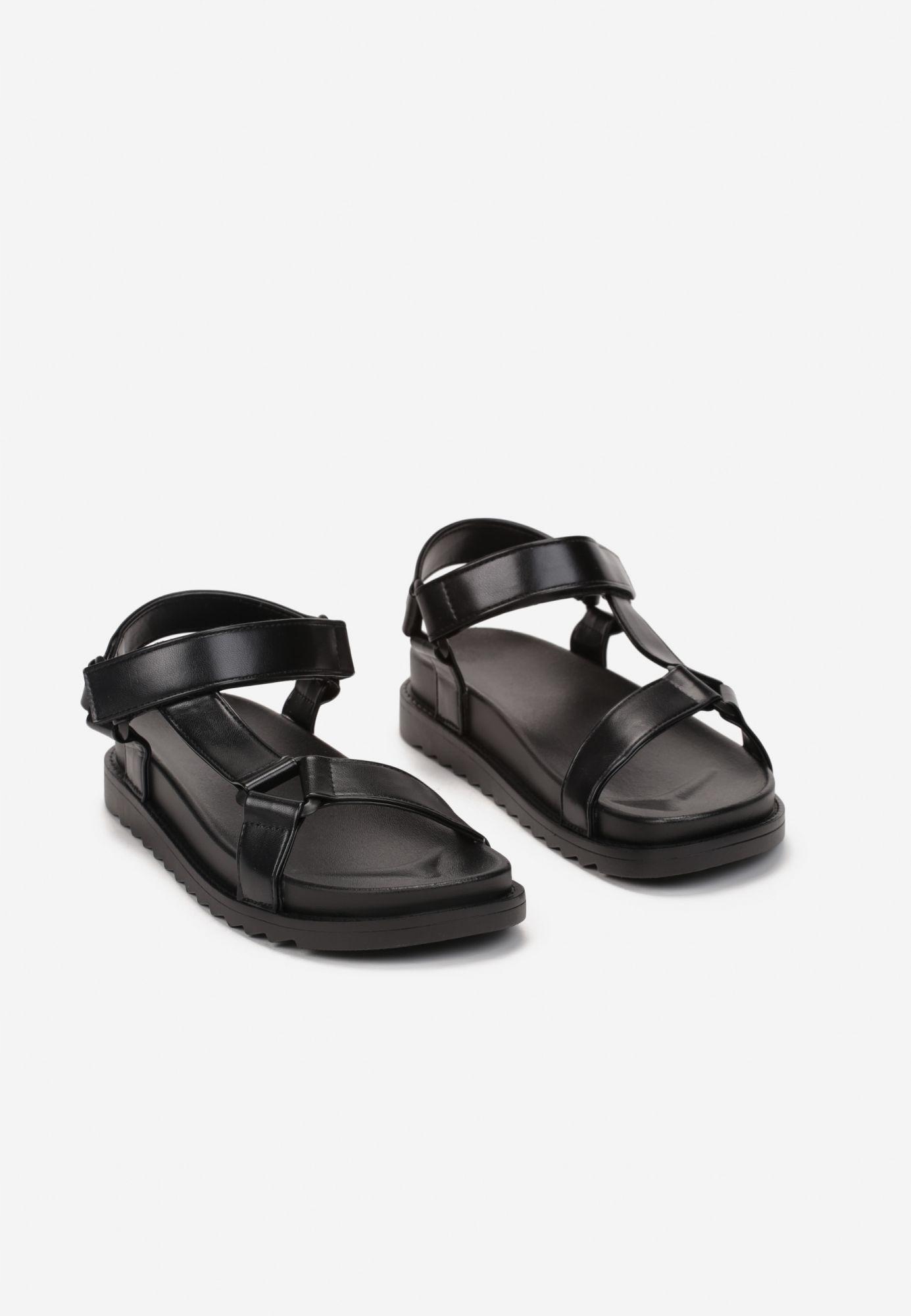 

Renee Czarne Sandały damskie 39 Casual