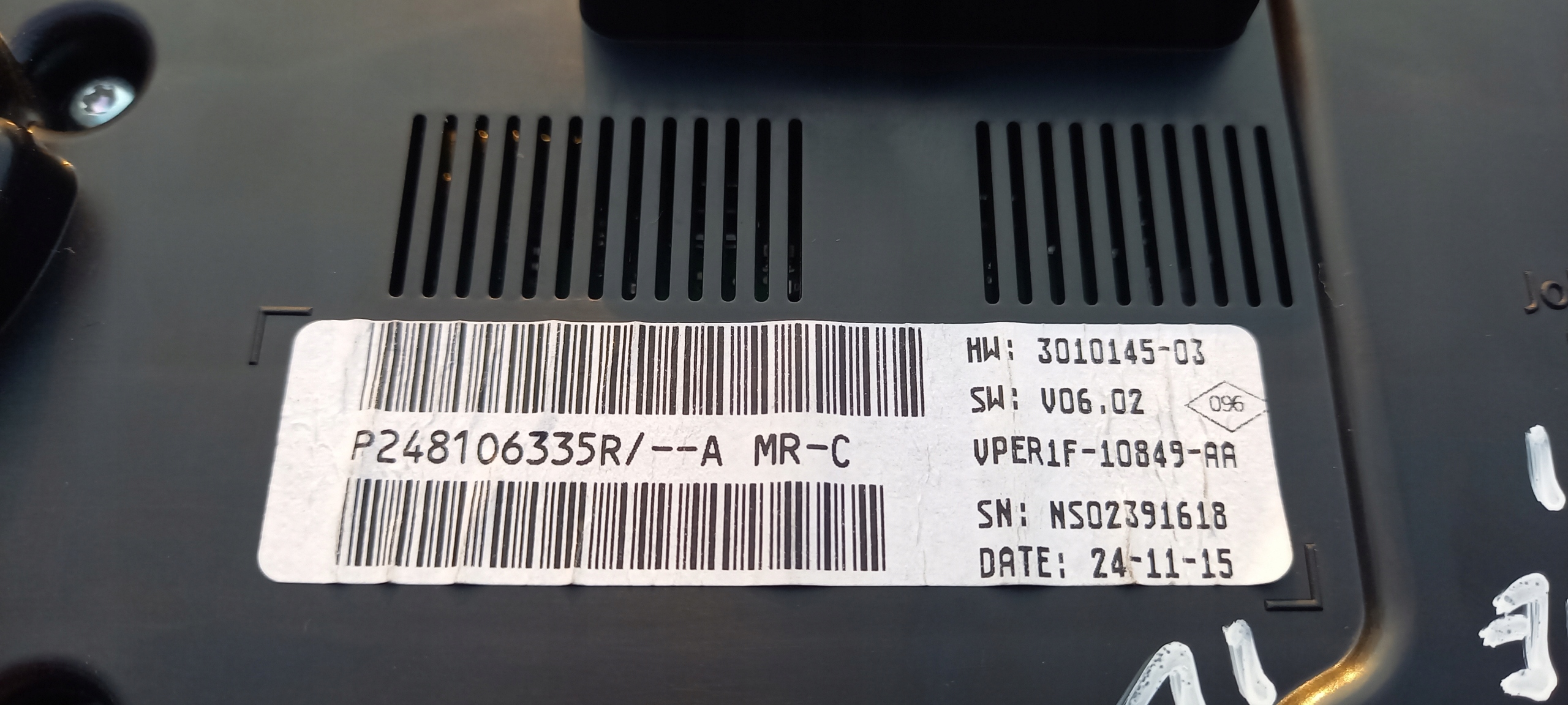 спидометр renault MEGANE IV 1.6 европа