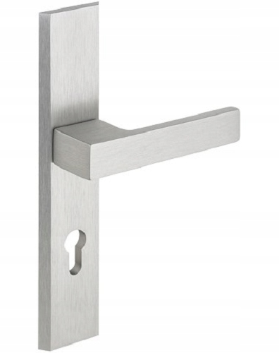 Bezpečnostní dveřní klika Total Inox Levá 92 mm