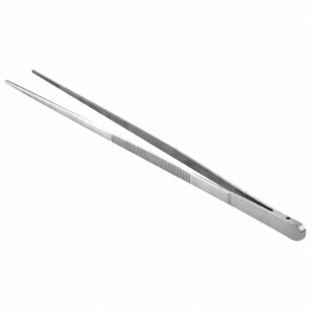 

Pęseta kulinarna stalowa kuchenna duża Orion 30 cm