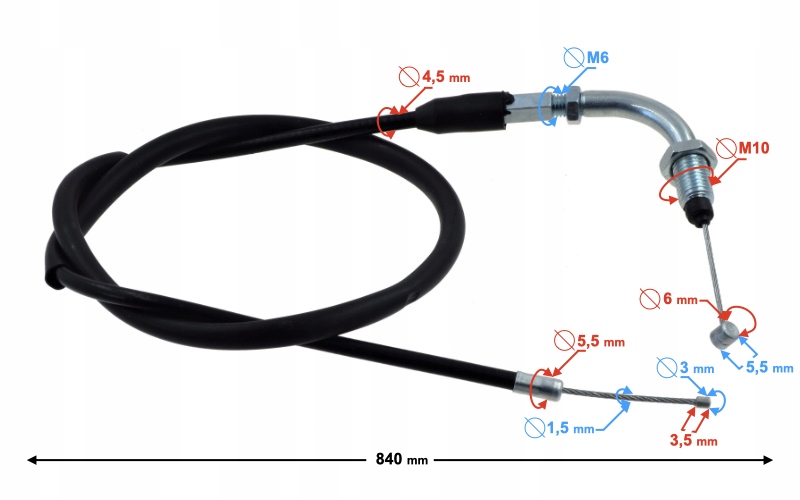 Linka gazu Barton Ranger ROMET OGAR 202 EAN (GTIN) 5906312669360