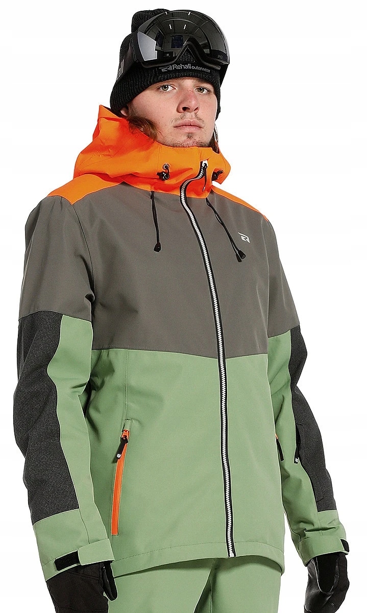 kurtka Rehall Dragon-R Neon Orange