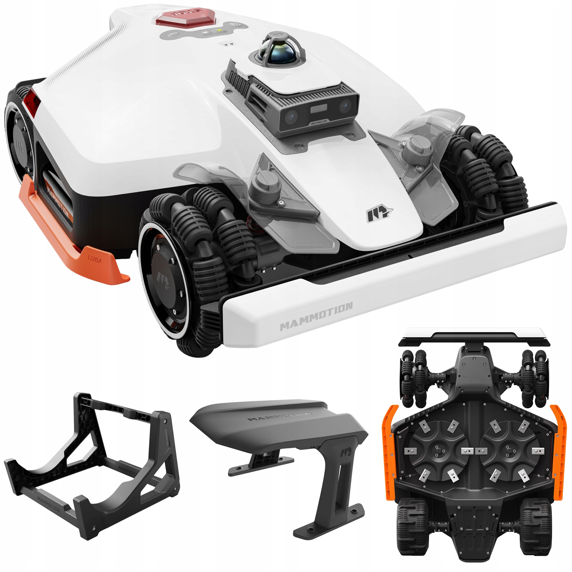 Robot koszący MAMMOTION LUBA 3 AWD 5000 Kosiarka Bez kabla GPS nRTK LiDAR