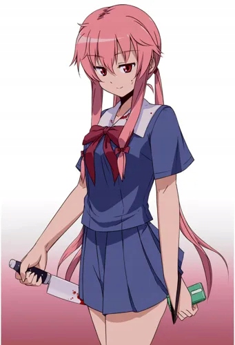 

Plakat Anime Future Diary MIRAI_001 A3 (custom)