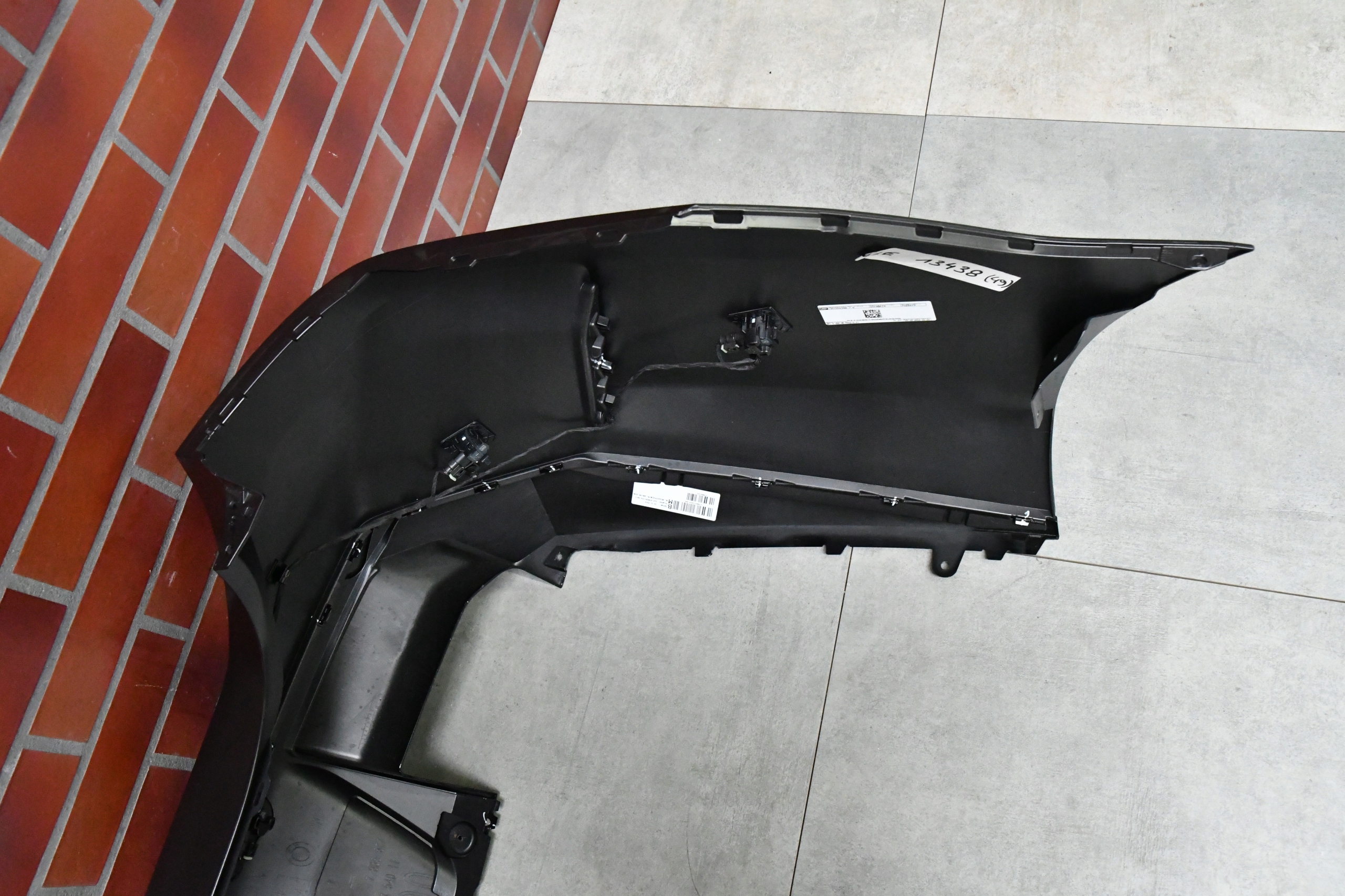 bumper rear part rear BMW M5 G90 M-POWER