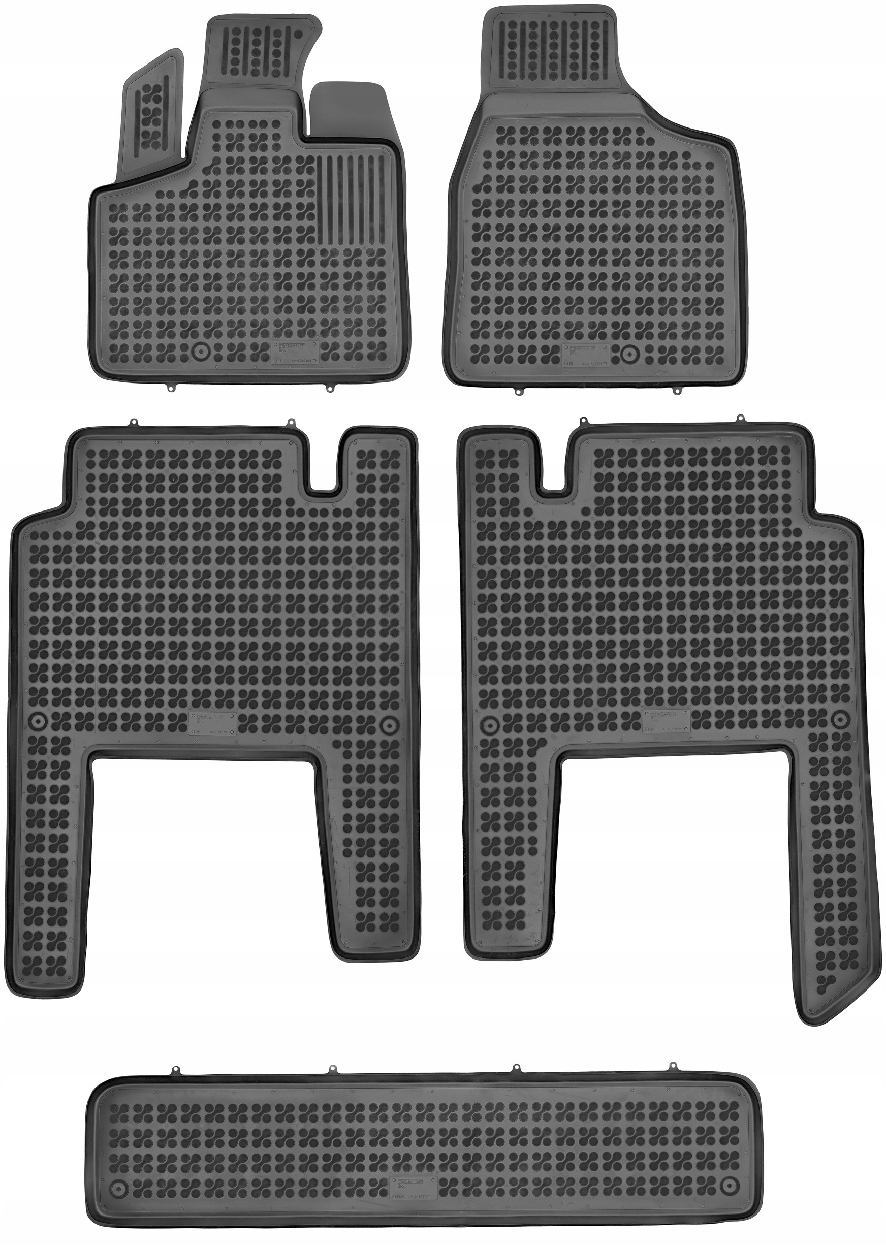 Chrysler Voyager V 2005- Dywaniki gumowe