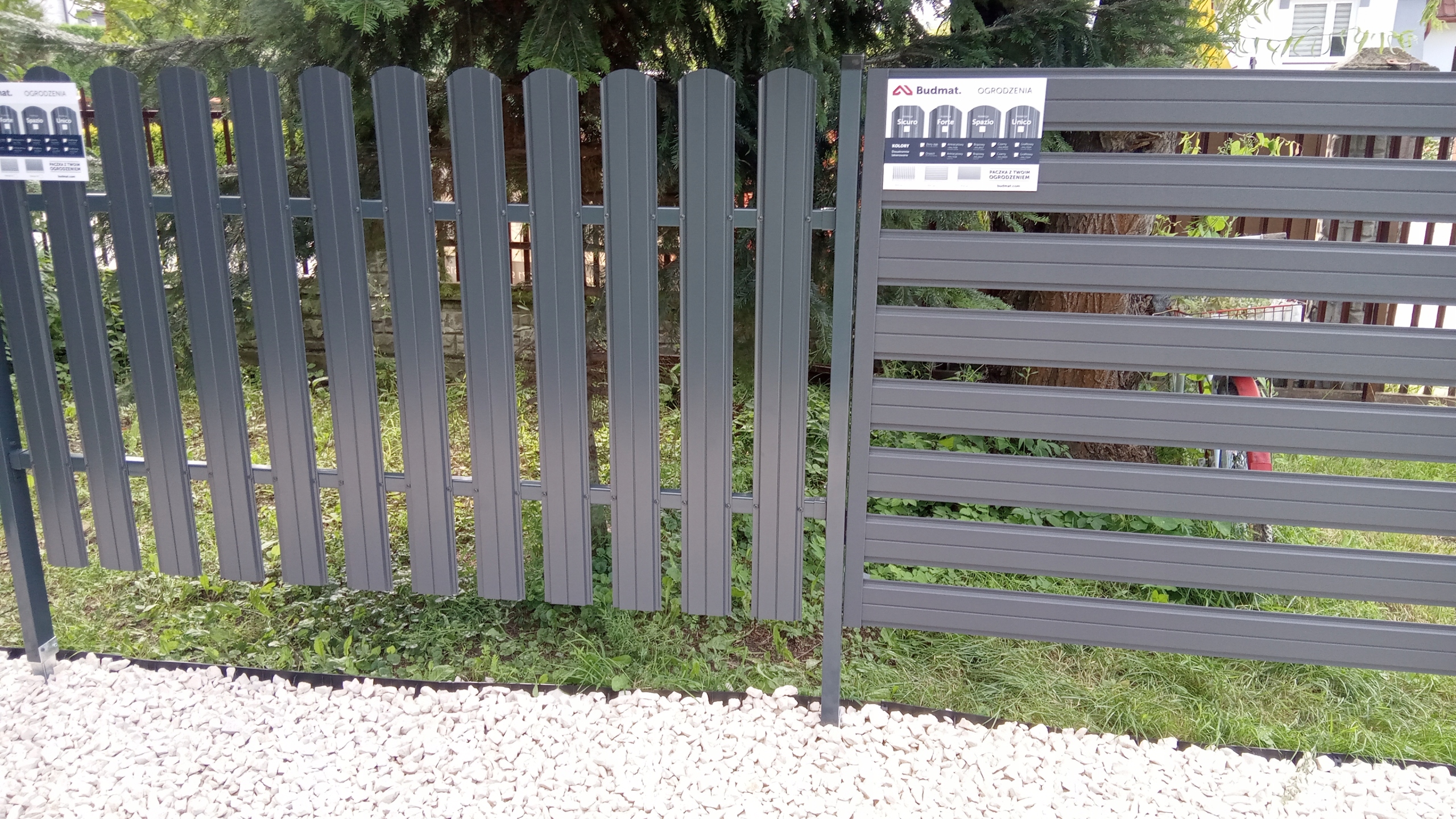 Przęsło Spazio SP-02 Ogrodzenie w paczce płot panel sztacheta Marka Budmat