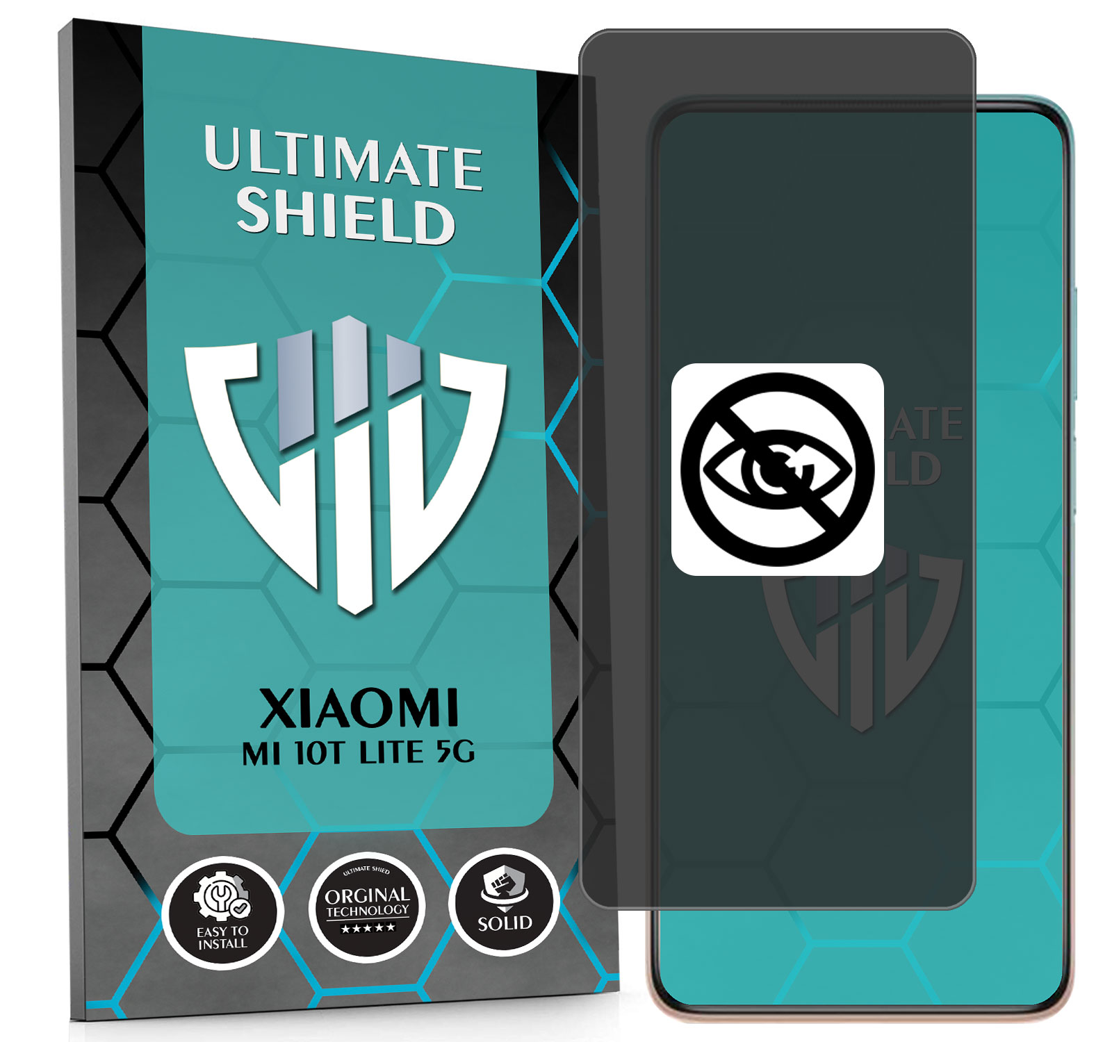 Sklo 5D Privacy Private Anti-spy Pro Xiaomi MI 10T Lite 5G Hydrogelové