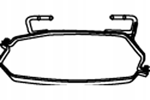 WALKER CZĘŚĆ MONTAŻOWA WYDECHU UCHWYT MINI R50 R53 R52 1.6