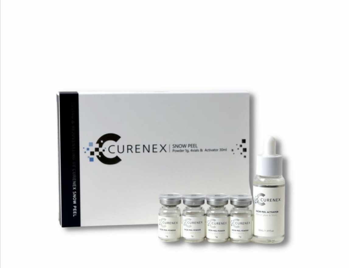 Chemický Piling Curenex Snow Peel 4 Lahvičky Plus Aktivátor