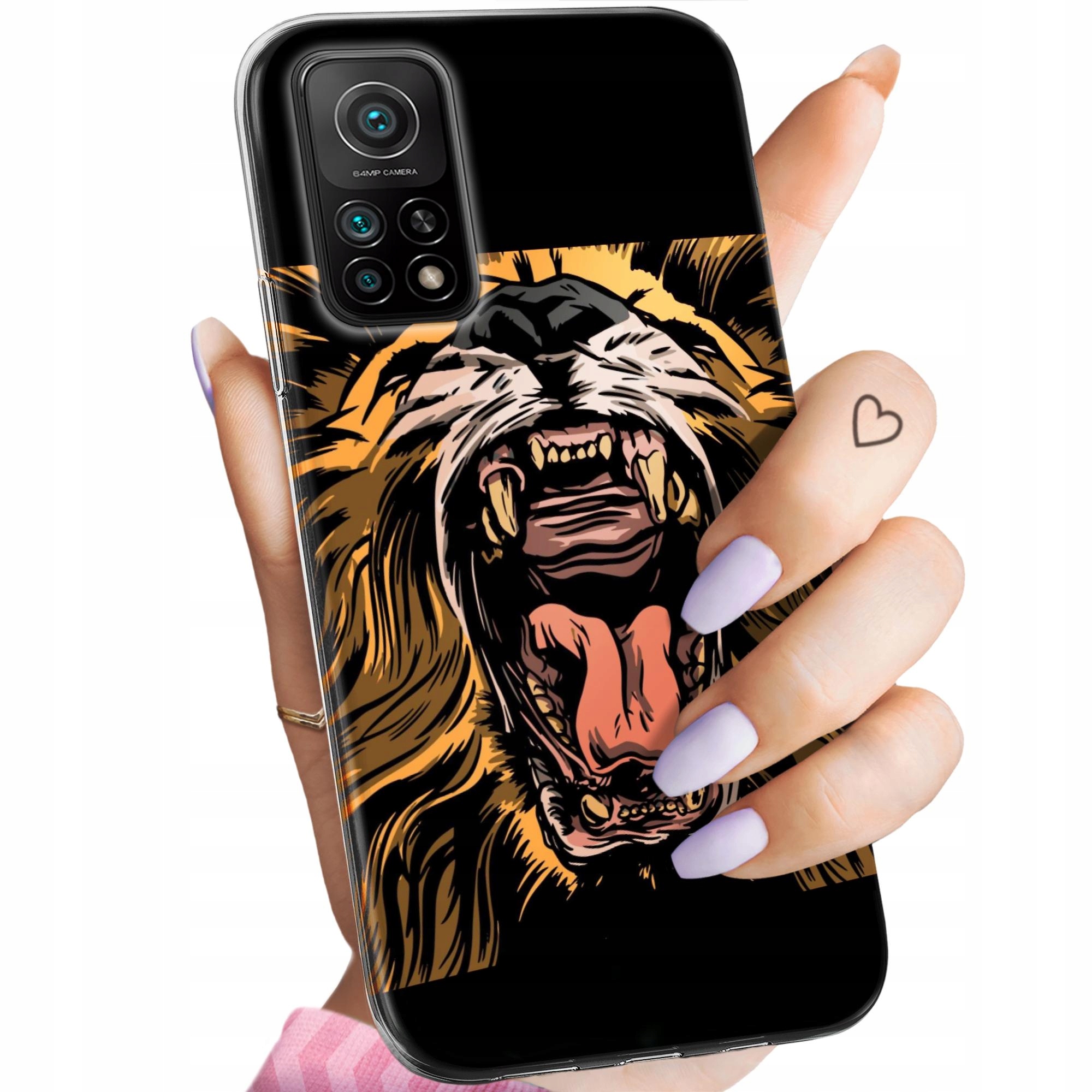 Etui Do Xiaomi MI 10T Pro 5G Lew Lwy Lwica Obudowa Pokrowiec Case