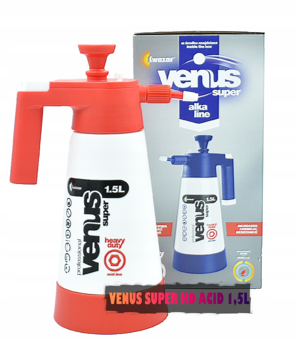 КВАЗАР РУЧНИЙ ОБПРИСКУВАЧ VENUS SUPER HD ACID 1,5 Л