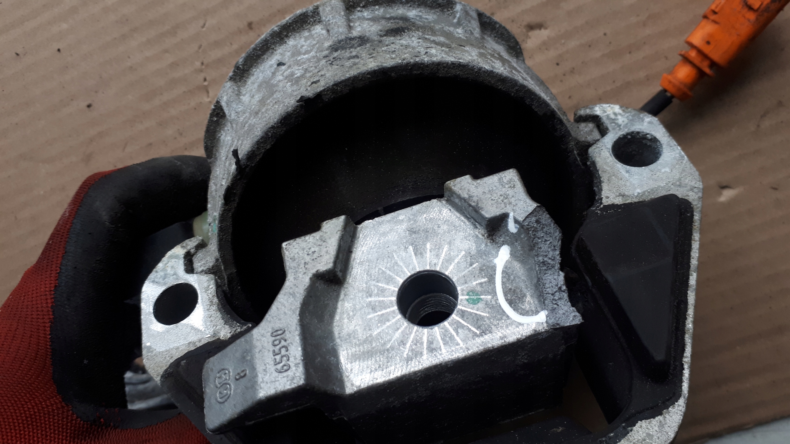 A6 C7 4G engine mount right 3.0 BITURBO A7 4G