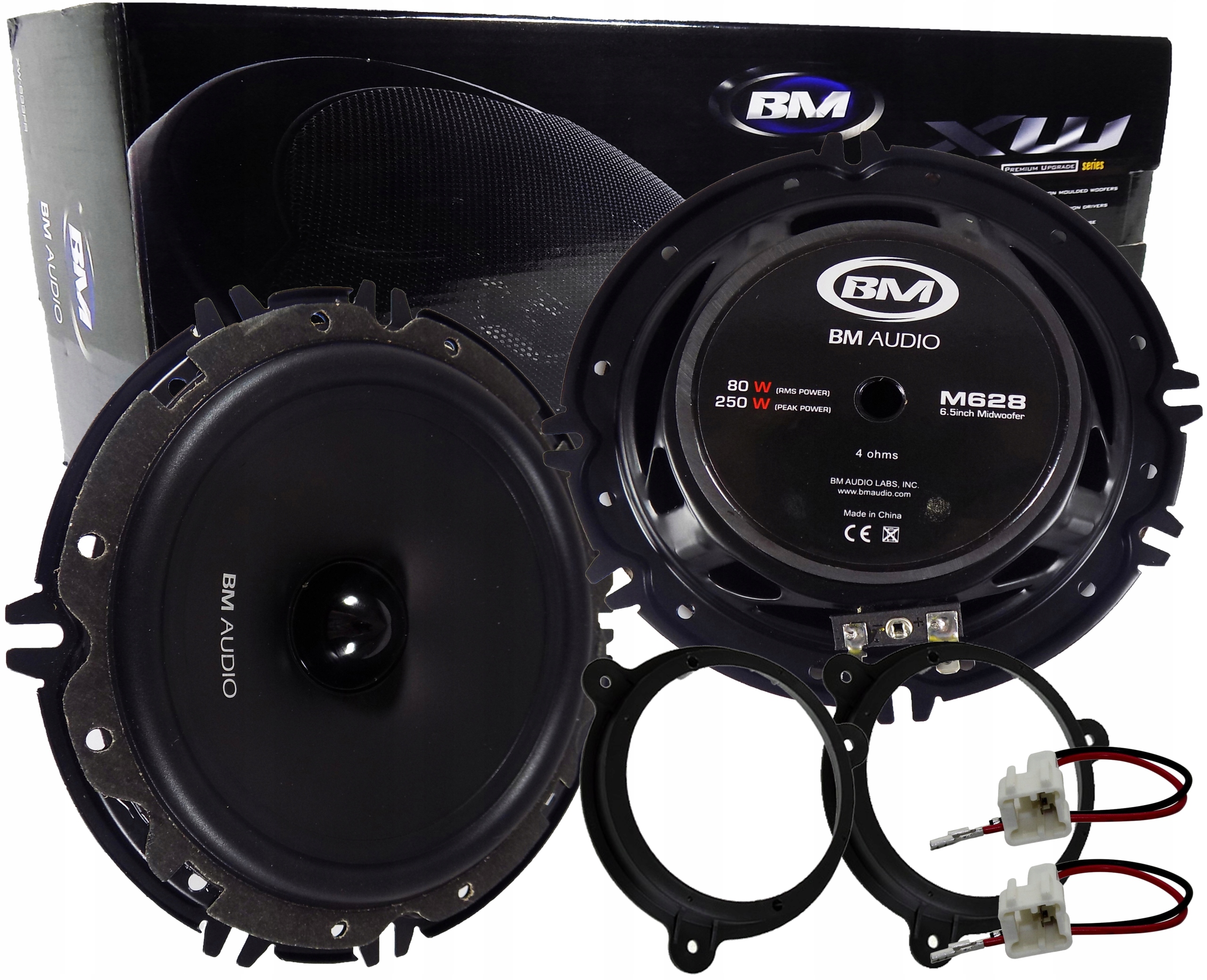 BM GŁOŚNIKI BASOWE RENAULT CAPTUR CLIO MEGANE KADJAR KOLEOS SMART FORFOUR