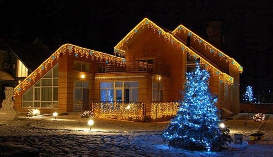 

Solidne Lampki Choinkowe Blue 500 Rozbłysk Flesh