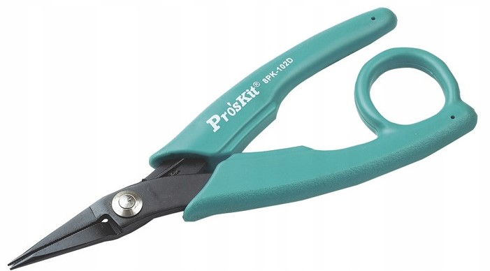 

Kleszcze szczypce płaskie precyzyjne