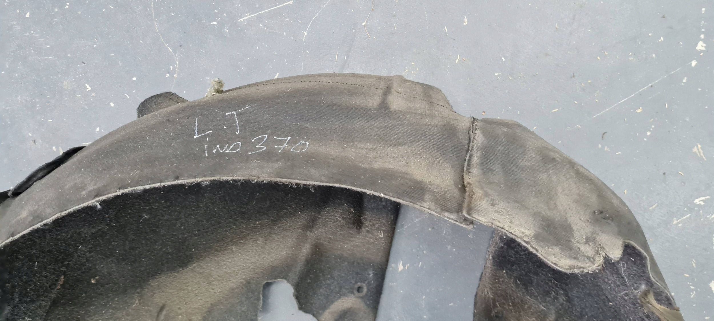 Maserati Quattroporte VI mudguard left left rear part rear.