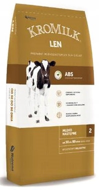 

Nutrena Kromilk Len 20kg Abs Mleko dla cieląt