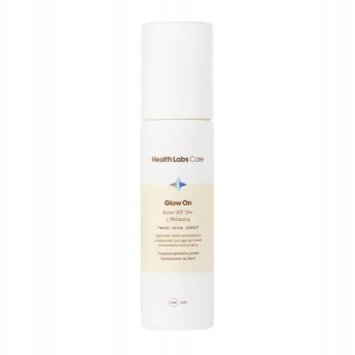 Health Labs Care Glow On Krem Spf 50+ z melaniną, każdy rodzaj skóry, 50ml